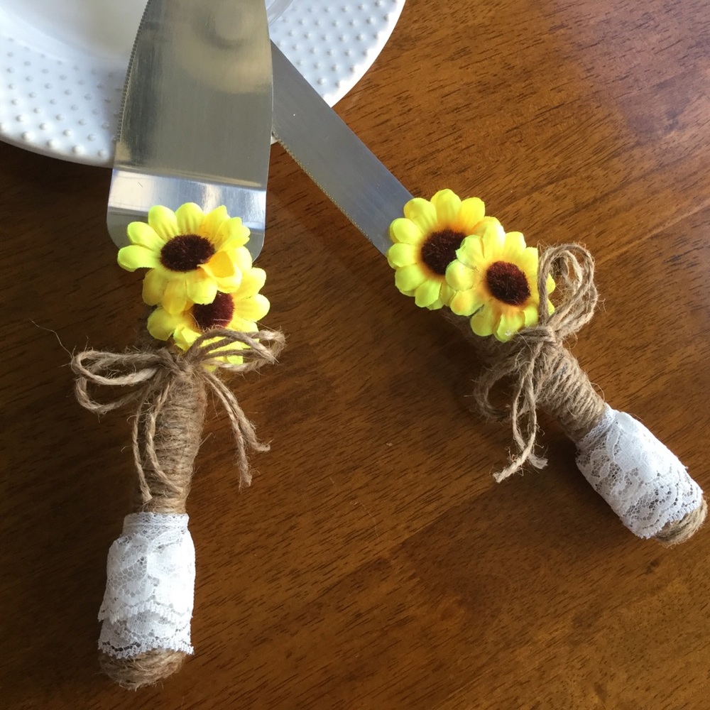 Wedding Cake Server Set